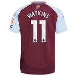 aston villa adidas home shirt 2024-25 with watkins 11 printing Collection | Official Aston Villa Jerseys for Fans