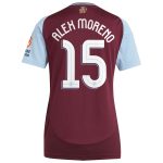 aston villa adidas home shirt 2024-25 – womens with alex moreno 15 cup printing Collection | Official Aston Villa Jerseys for Fans