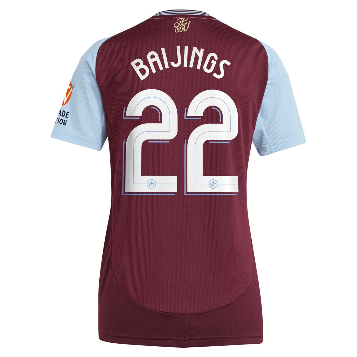 aston villa adidas home shirt 2024-25 – womens with baijings 22 cup printing Collection | Official Aston Villa Jerseys for Fans