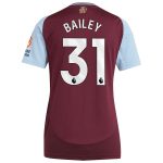 aston villa adidas home shirt 2024-25 – womens with bailey 31 printing Collection | Official Aston Villa Jerseys for Fans