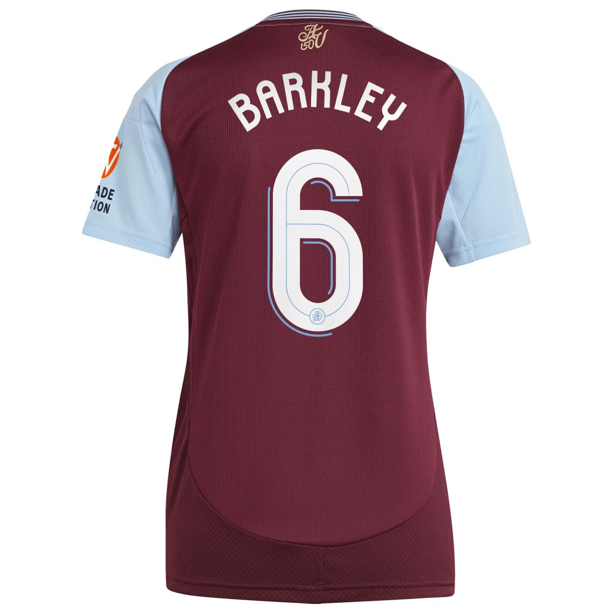 aston villa adidas home shirt 2024-25 – womens with barkley 6 cup printing Collection | Official Aston Villa Jerseys for Fans