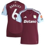 aston villa adidas home shirt 2024-25 – womens with barkley 6 printing Collection | Official Aston Villa Jerseys for Fans