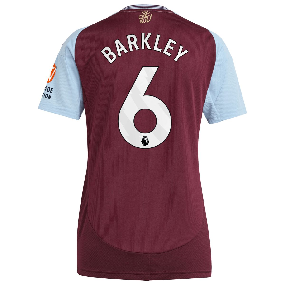 aston villa adidas home shirt 2024-25 – womens with barkley 6 printing Collection | Official Aston Villa Jerseys for Fans