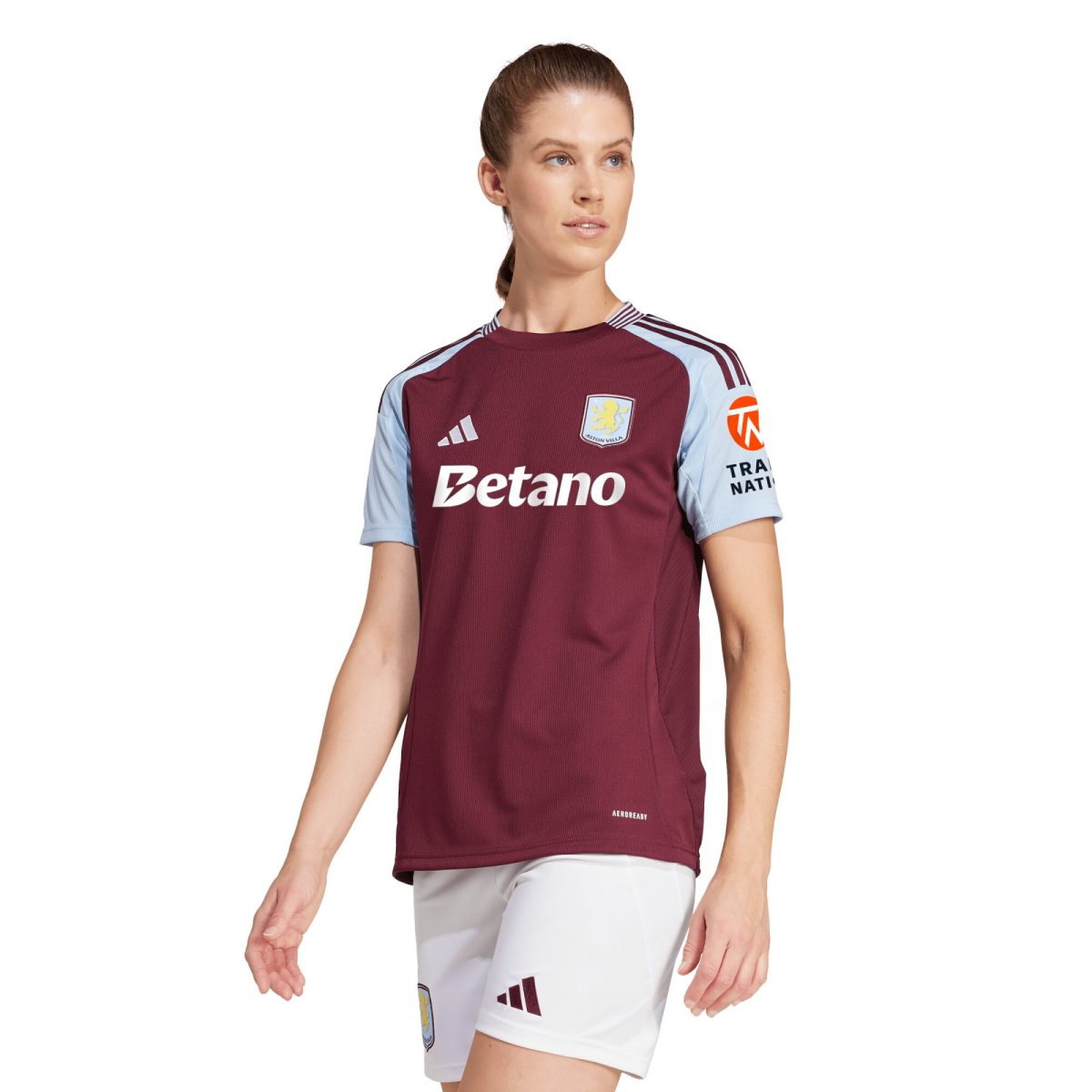 aston villa adidas home shirt 2024-25 – womens with custom printing Collection | Official Aston Villa Jerseys for Fans