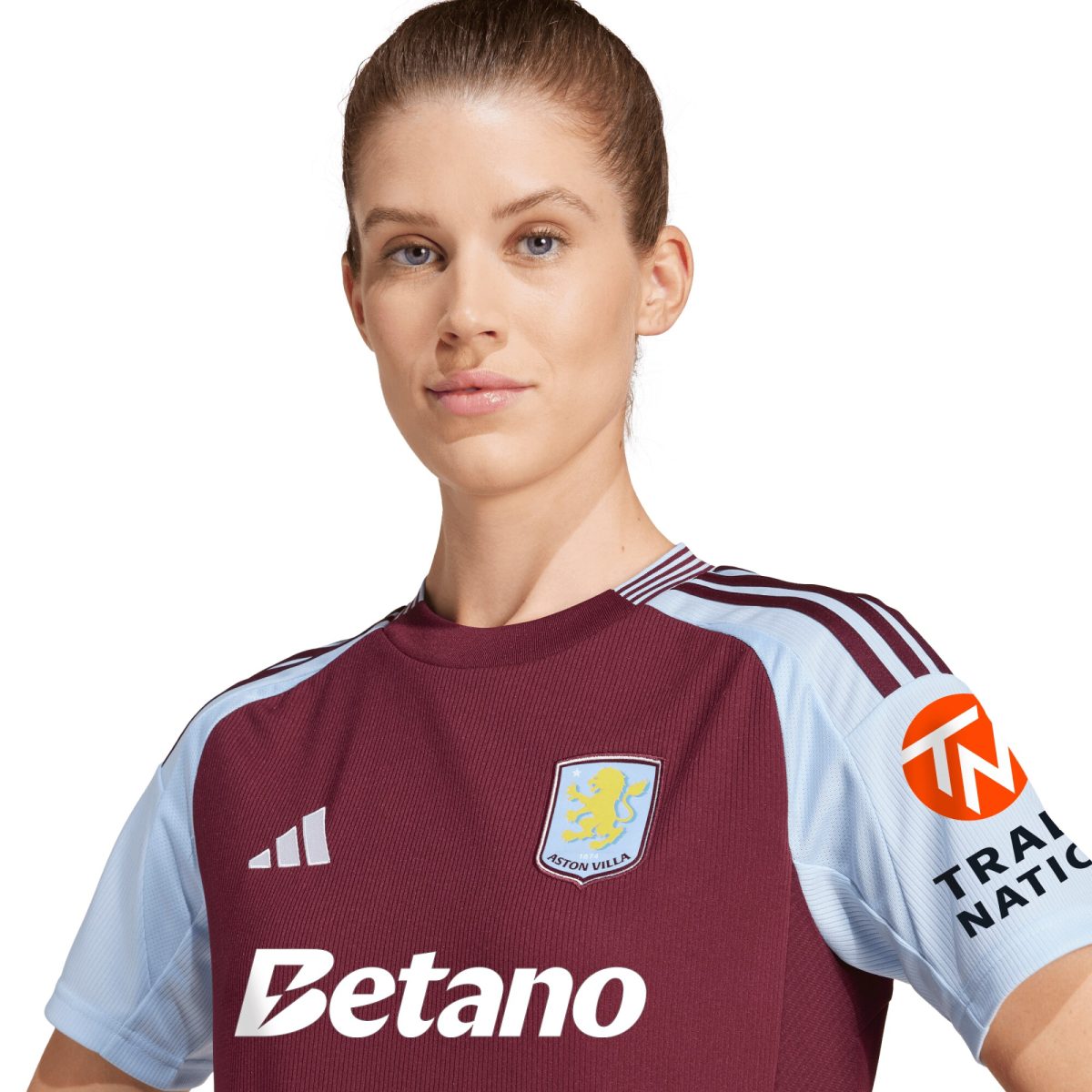 aston villa adidas home shirt 2024-25 – womens with custom printing Collection | Official Aston Villa Jerseys for Fans