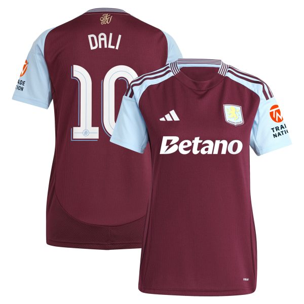 aston villa adidas home shirt 2024-25 – womens with dali 10 cup printing Collection | Official Aston Villa Jerseys for Fans