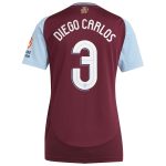 aston villa adidas home shirt 2024-25 – womens with diego carlos 3 cup printing Collection | Official Aston Villa Jerseys for Fans