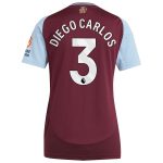 aston villa adidas home shirt 2024-25 – womens with diego carlos 3 printing Collection | Official Aston Villa Jerseys for Fans