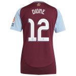aston villa adidas home shirt 2024-25 – womens with digne 12 cup printing Collection | Official Aston Villa Jerseys for Fans
