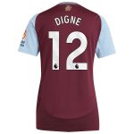 aston villa adidas home shirt 2024-25 – womens with digne 12 printing Collection | Official Aston Villa Jerseys for Fans