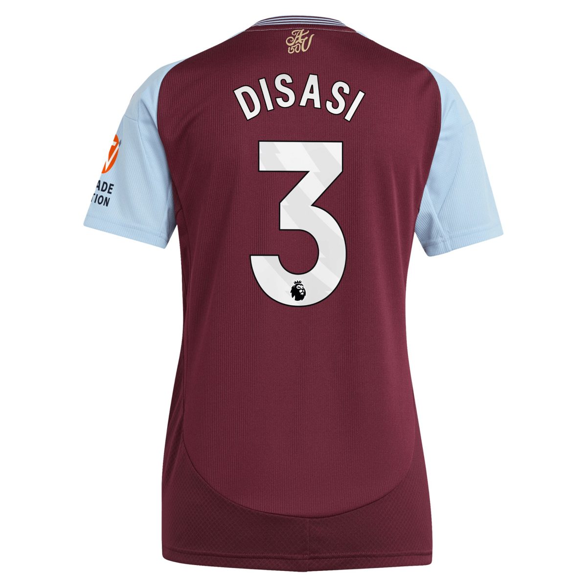 aston villa adidas home shirt 2024-25 – womens with disasi 3 printing Collection | Official Aston Villa Jerseys for Fans