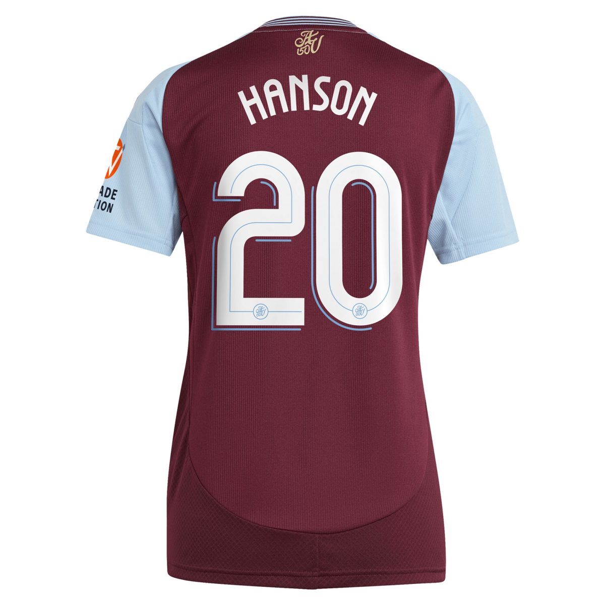 aston villa adidas home shirt 2024-25 – womens with hanson 20 cup printing Collection | Official Aston Villa Jerseys for Fans