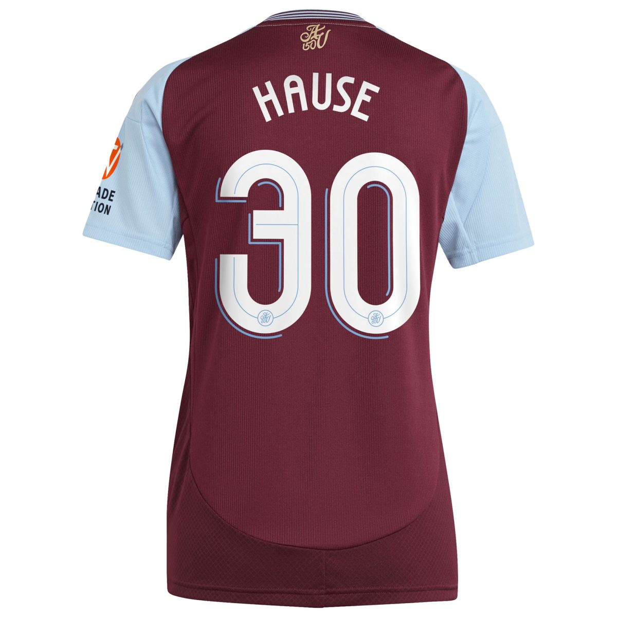 aston villa adidas home shirt 2024-25 – womens with hause 30 cup printing Collection | Official Aston Villa Jerseys for Fans