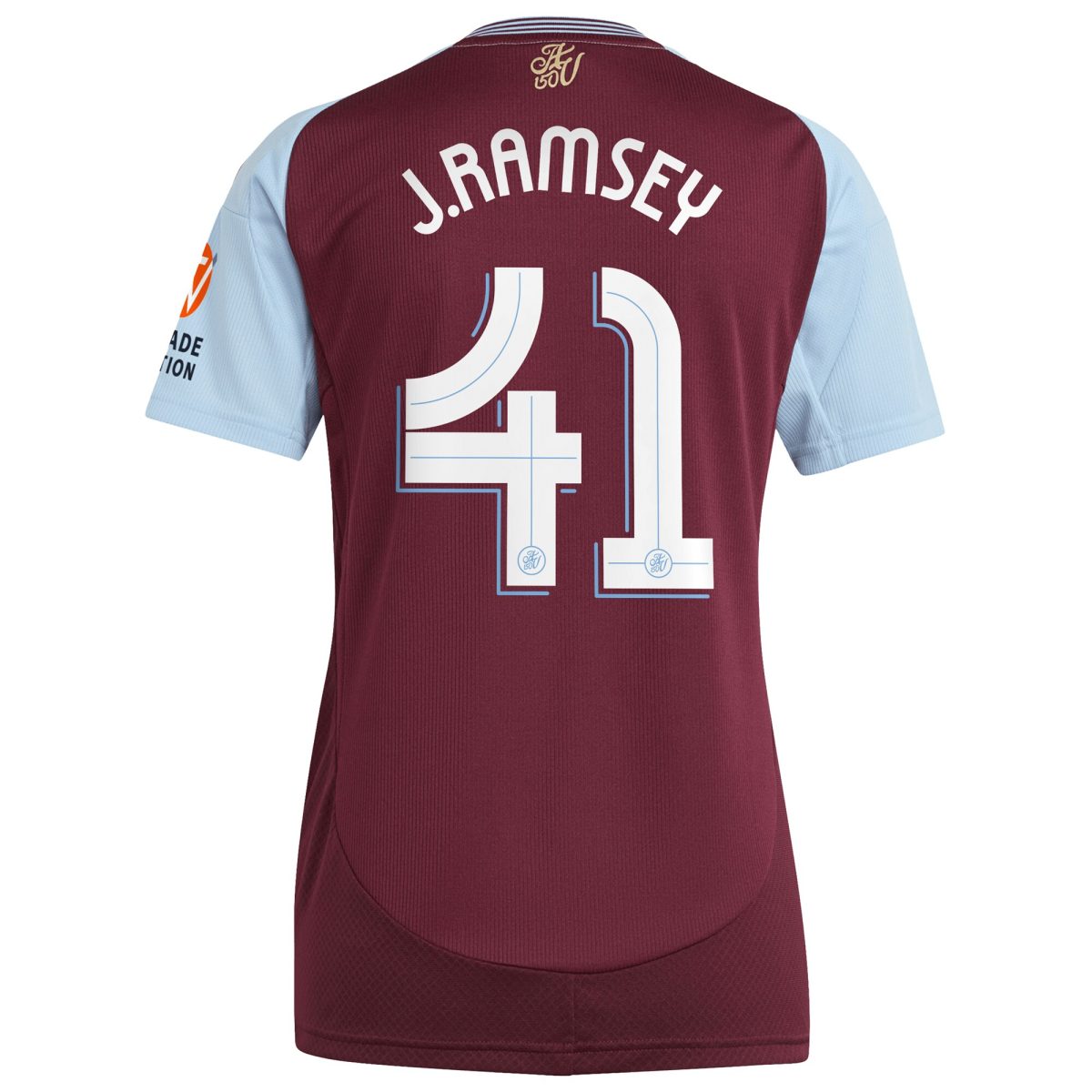 aston villa adidas home shirt 2024-25 – womens with j. ramsey 41 cup printing Collection | Official Aston Villa Jerseys for Fans