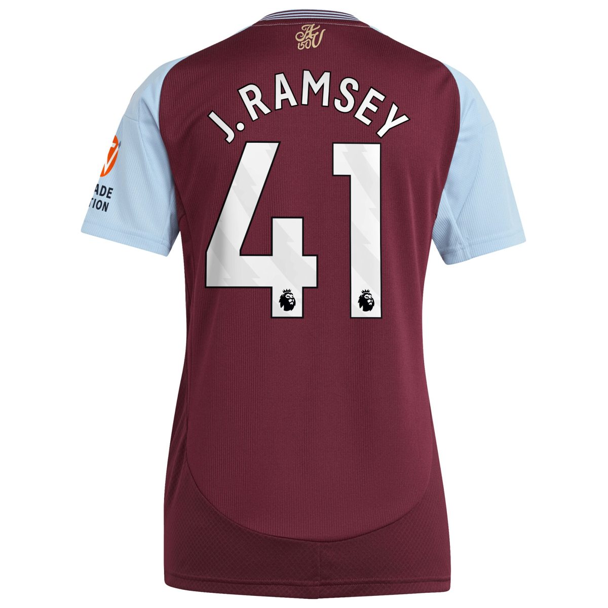 aston villa adidas home shirt 2024-25 – womens with j. ramsey 41 printing Collection | Official Aston Villa Jerseys for Fans