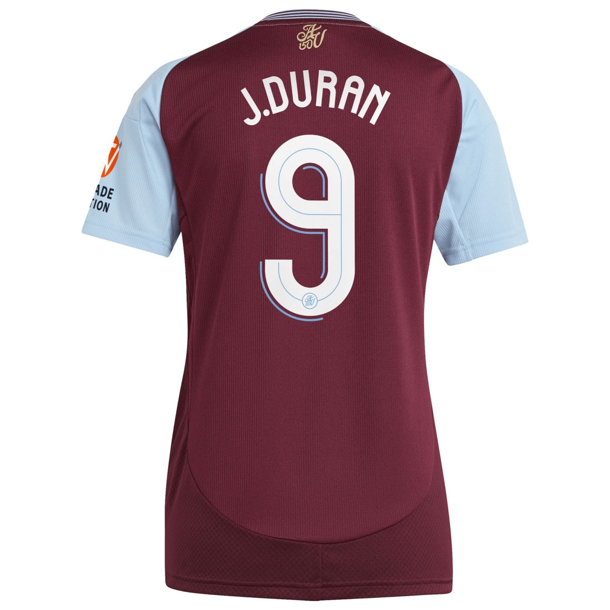 aston villa adidas home shirt 2024-25 – womens with j.duran 9 cup printing Collection | Official Aston Villa Jerseys for Fans