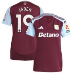 aston villa adidas home shirt 2024-25 – womens with jaden 19 printing Collection | Official Aston Villa Jerseys for Fans