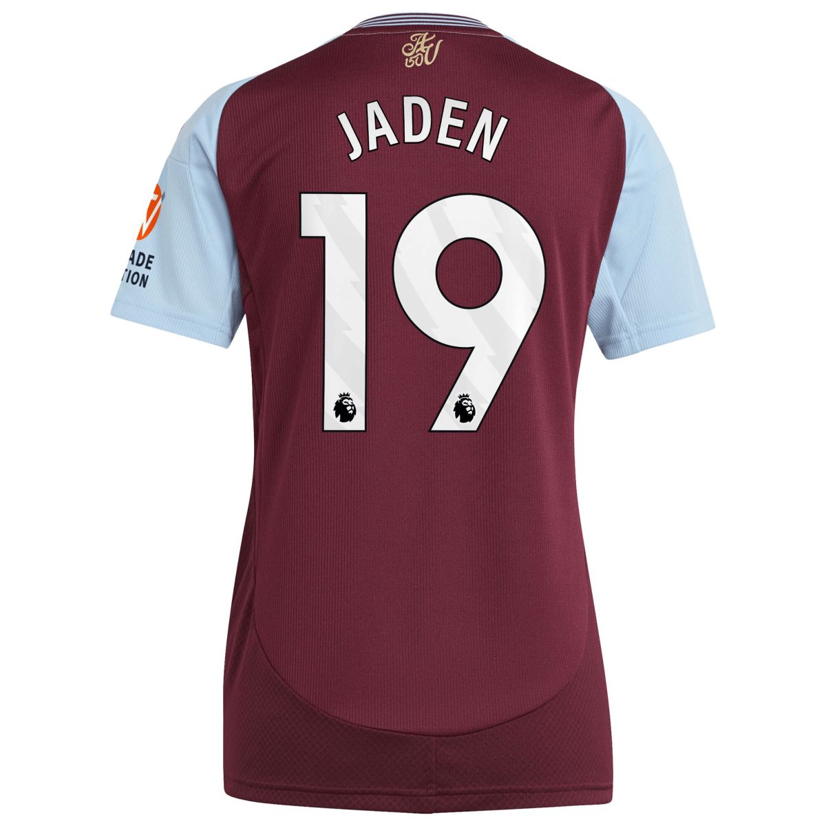 aston villa adidas home shirt 2024-25 – womens with jaden 19 printing Collection | Official Aston Villa Jerseys for Fans