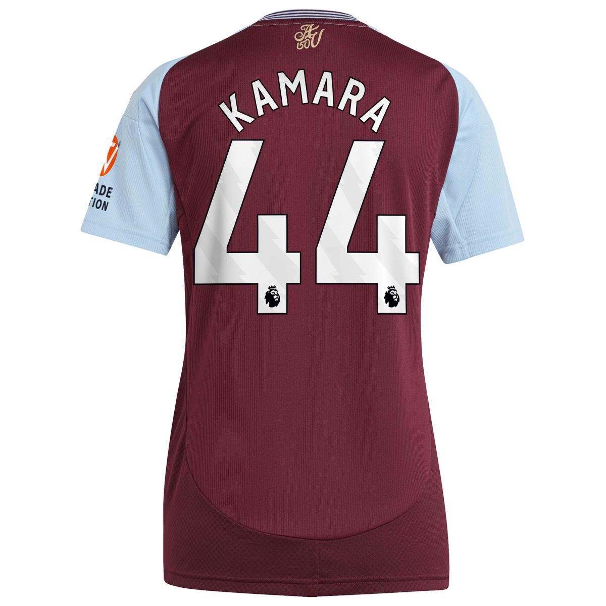 aston villa adidas home shirt 2024-25 – womens with kamara 44 printing Collection | Official Aston Villa Jerseys for Fans
