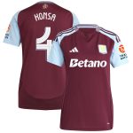 aston villa adidas home shirt 2024-25 – womens with konsa 4 cup printing Collection | Official Aston Villa Jerseys for Fans