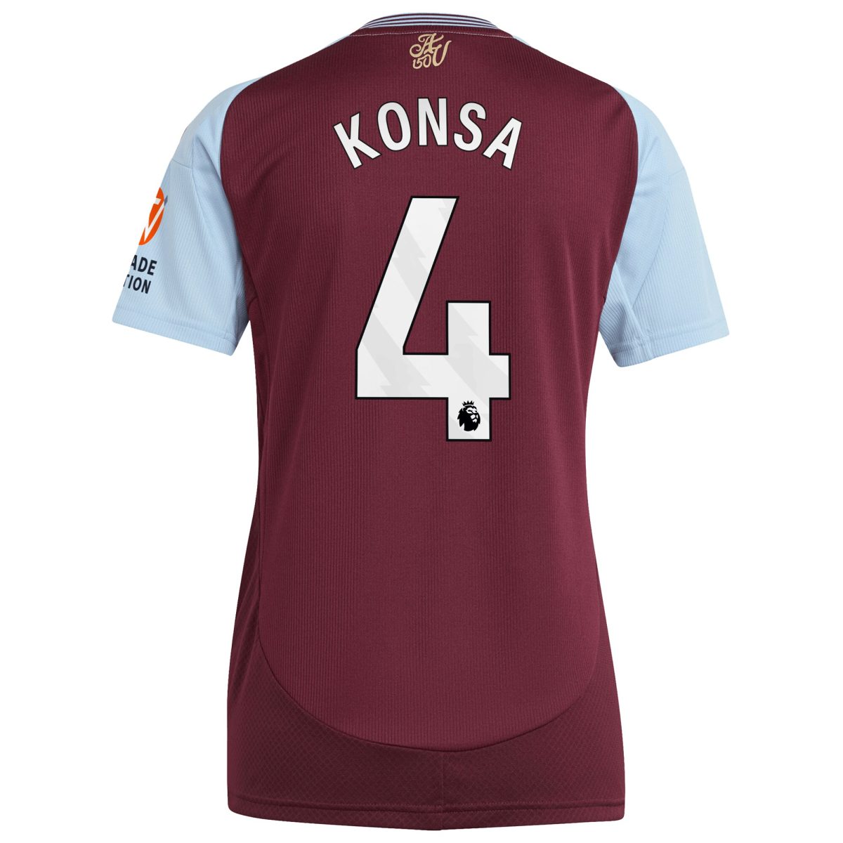 aston villa adidas home shirt 2024-25 – womens with konsa 4 printing Collection | Official Aston Villa Jerseys for Fans
