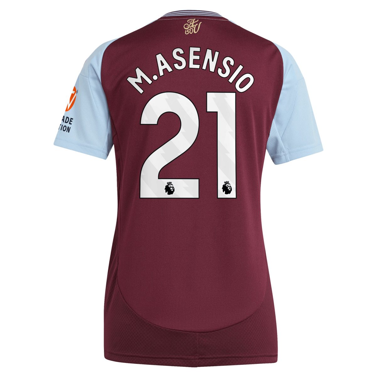 aston villa adidas home shirt 2024-25 – womens with m.asensio 21 printing Collection | Official Aston Villa Jerseys for Fans