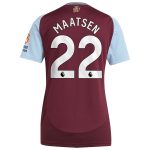 aston villa adidas home shirt 2024-25 – womens with maatsen 22 printing Collection | Official Aston Villa Jerseys for Fans