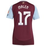 aston villa adidas home shirt 2024-25 – womens with malen 17 cup printing Collection | Official Aston Villa Jerseys for Fans