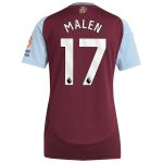 aston villa adidas home shirt 2024-25 – womens with malen 17 printing Collection | Official Aston Villa Jerseys for Fans