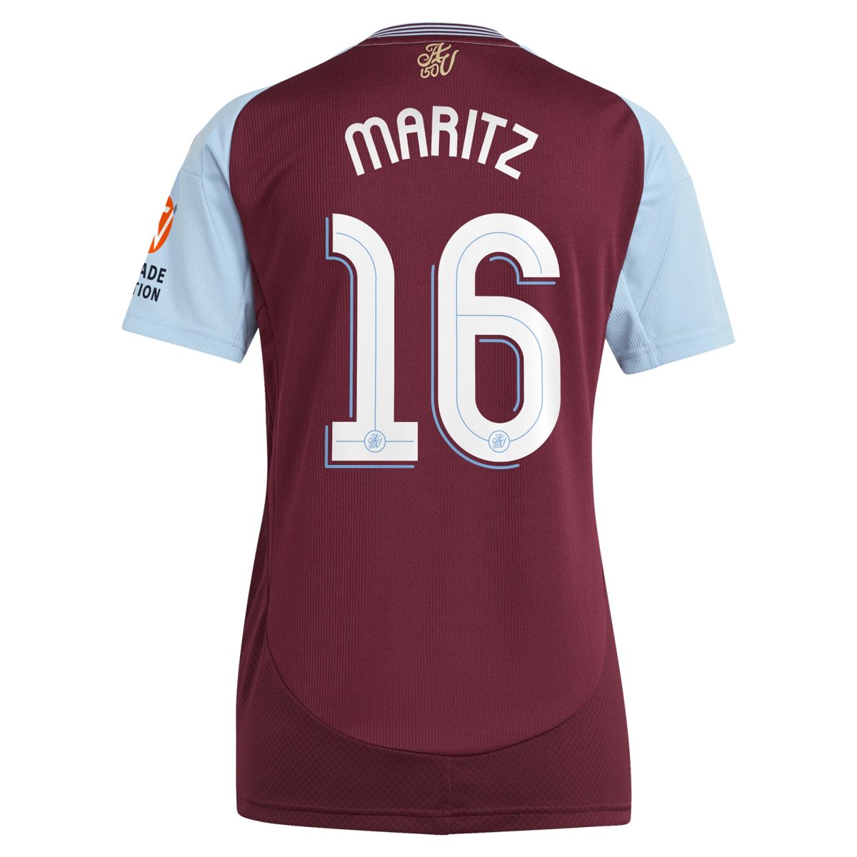 aston villa adidas home shirt 2024-25 – womens with maritz 16 cup printing Collection | Official Aston Villa Jerseys for Fans