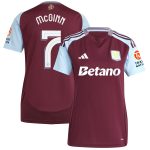 aston villa adidas home shirt 2024-25 – womens with mcginn 7 cup printing Collection | Official Aston Villa Jerseys for Fans
