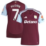 aston villa adidas home shirt 2024-25 – womens with mcginn 7 printing Collection | Official Aston Villa Jerseys for Fans