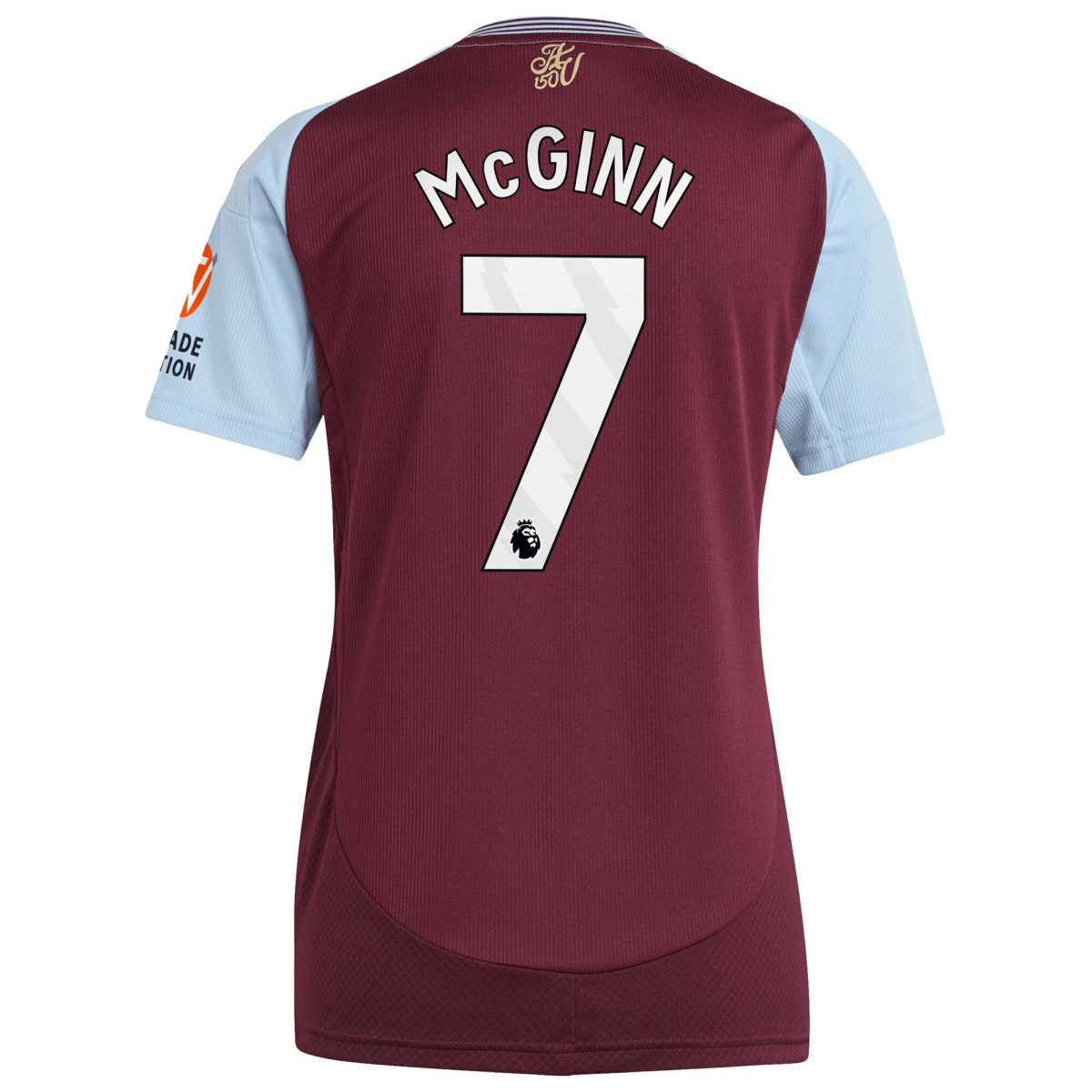 aston villa adidas home shirt 2024-25 – womens with mcginn 7 printing Collection | Official Aston Villa Jerseys for Fans