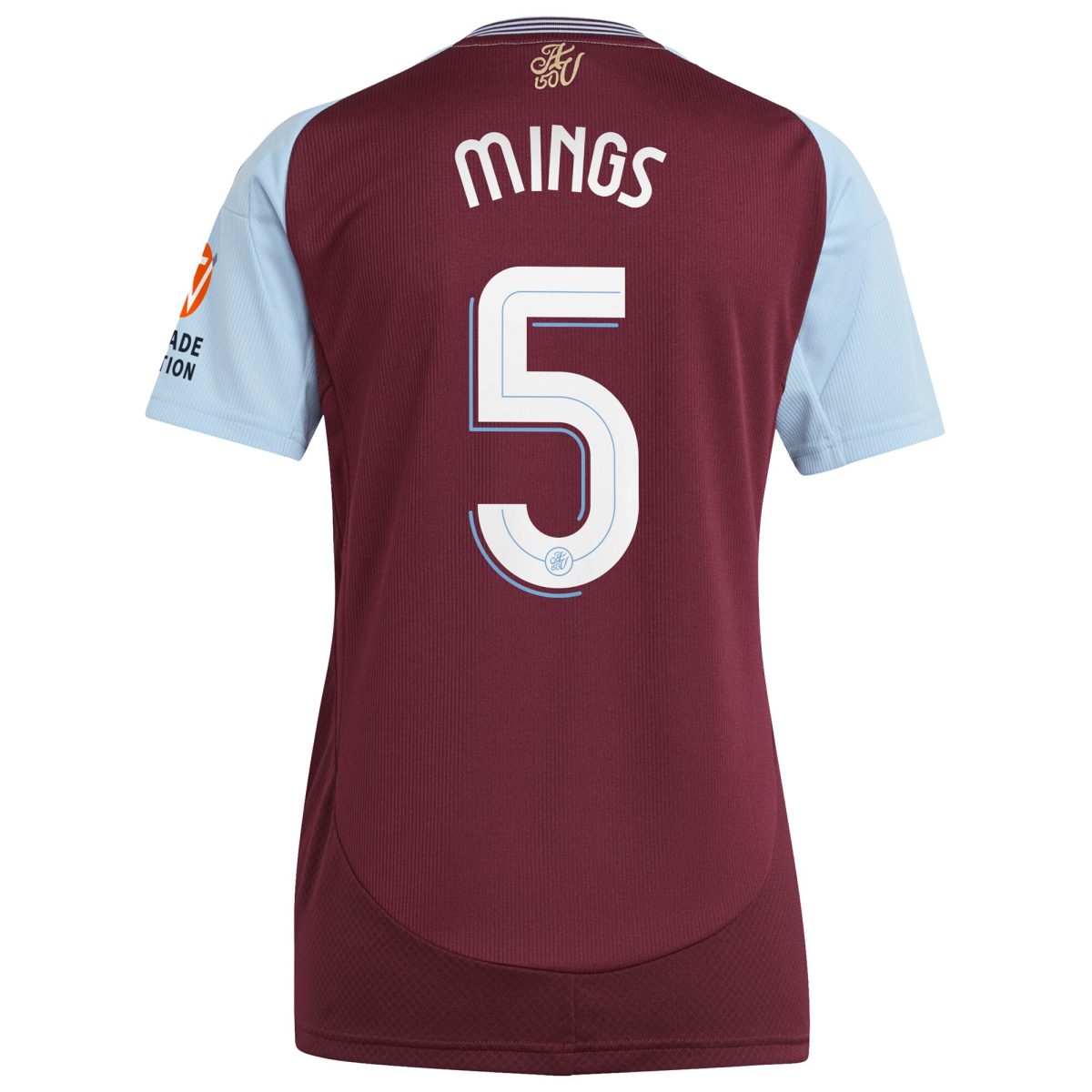 aston villa adidas home shirt 2024-25 – womens with mings 5 cup printing Collection | Official Aston Villa Jerseys for Fans