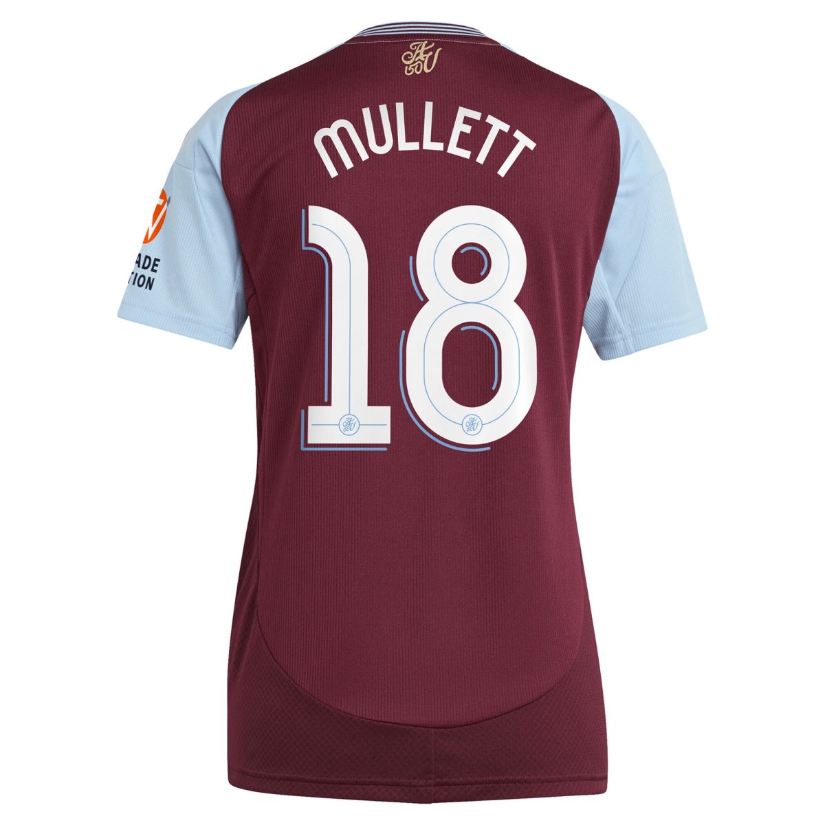 aston villa adidas home shirt 2024-25 – womens with mullett 18 cup printing Collection | Official Aston Villa Jerseys for Fans