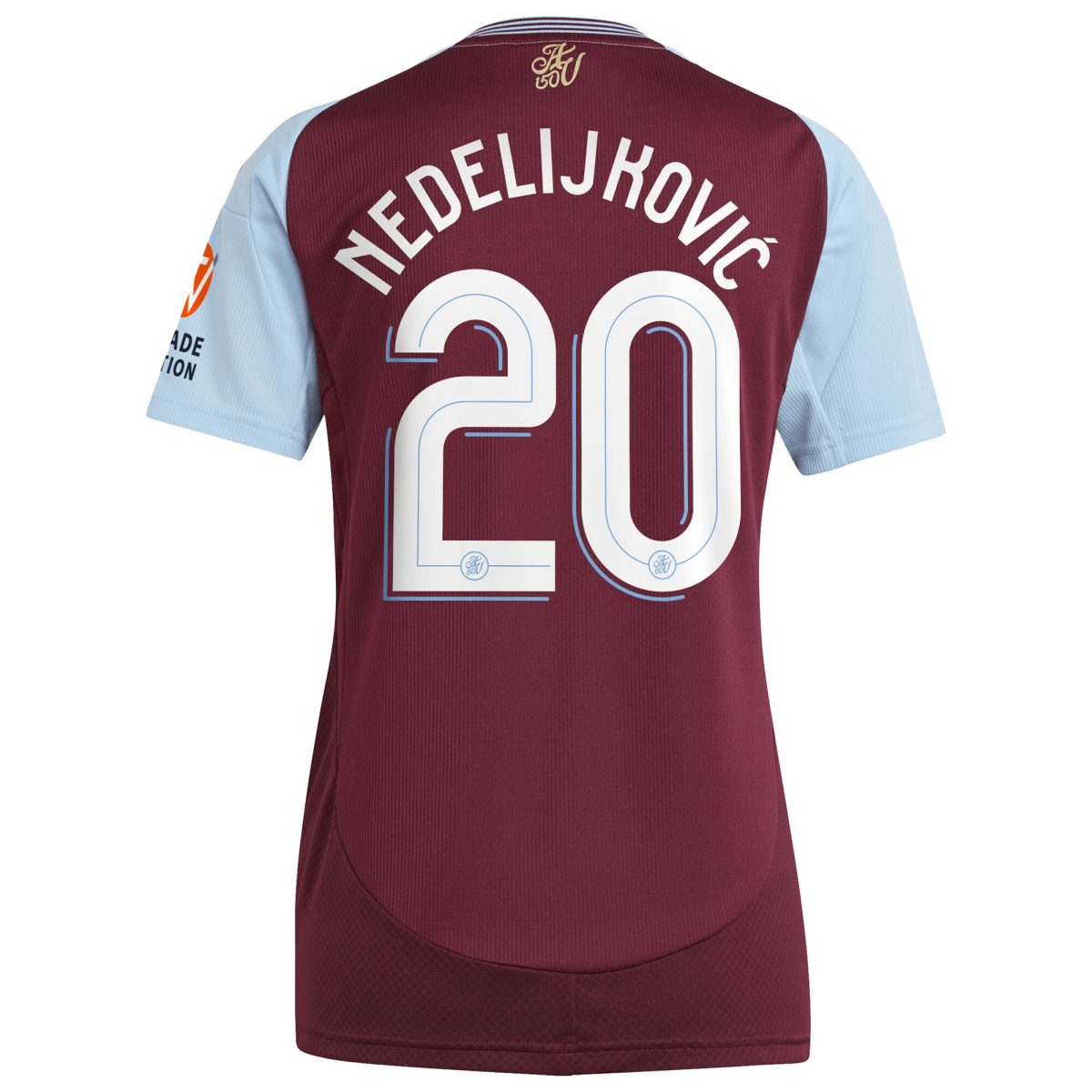 aston villa adidas home shirt 2024-25 – womens with nedeljković 20 cup printing Collection | Official Aston Villa Jerseys for Fans