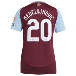 aston villa adidas home shirt 2024-25 – womens with nedeljković 20 cup printing Collection | Official Aston Villa Jerseys for Fans