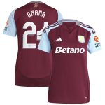 aston villa adidas home shirt 2024-25 – womens with onana 24 cup printing Collection | Official Aston Villa Jerseys for Fans