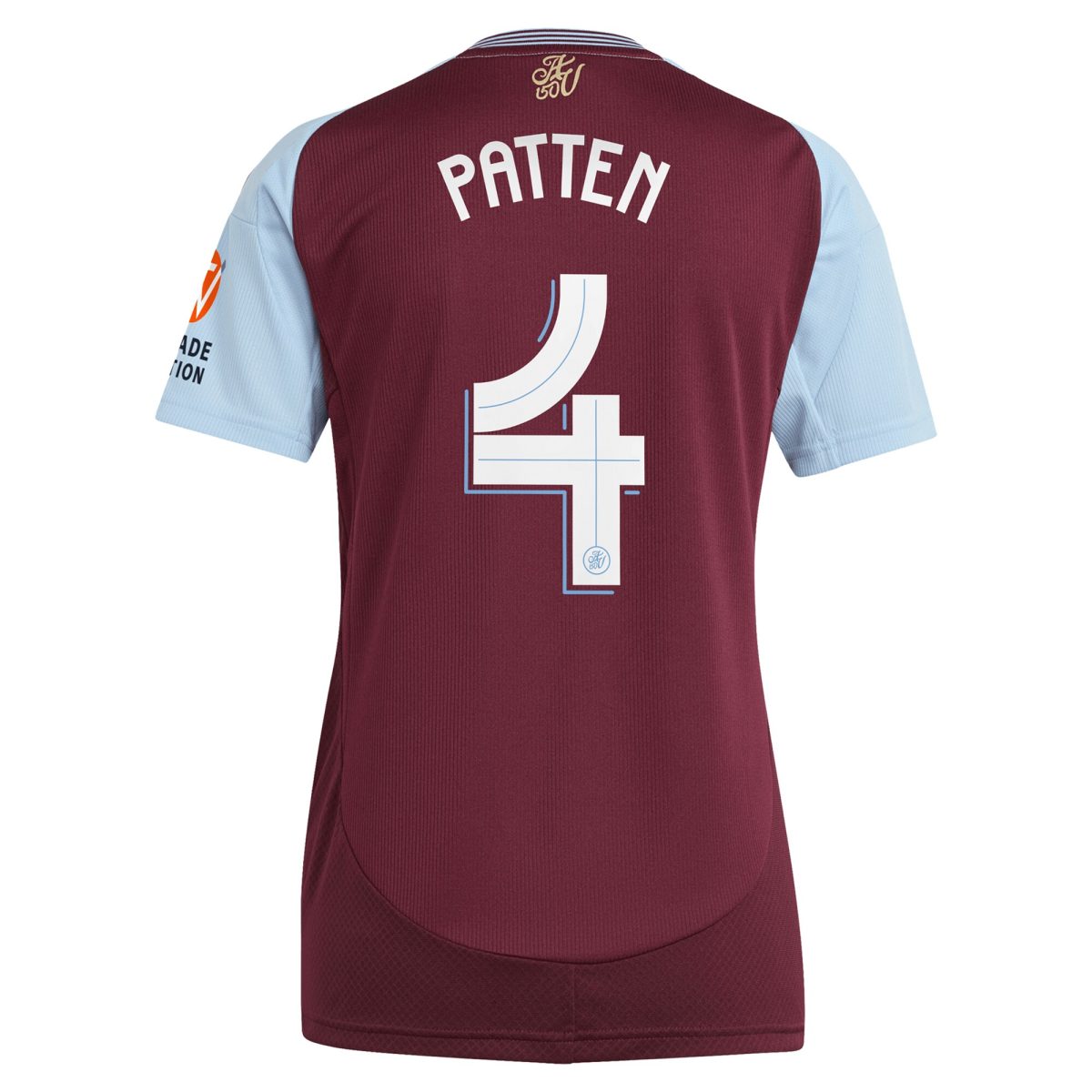 aston villa adidas home shirt 2024-25 – womens with patten 4 cup printing Collection | Official Aston Villa Jerseys for Fans