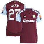 aston villa adidas home shirt 2024-25 – womens with rogers 27 cup printing Collection | Official Aston Villa Jerseys for Fans