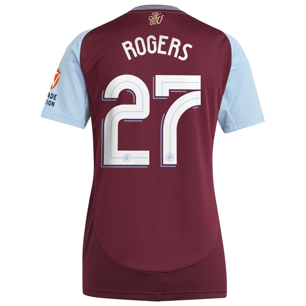 aston villa adidas home shirt 2024-25 – womens with rogers 27 cup printing Collection | Official Aston Villa Jerseys for Fans