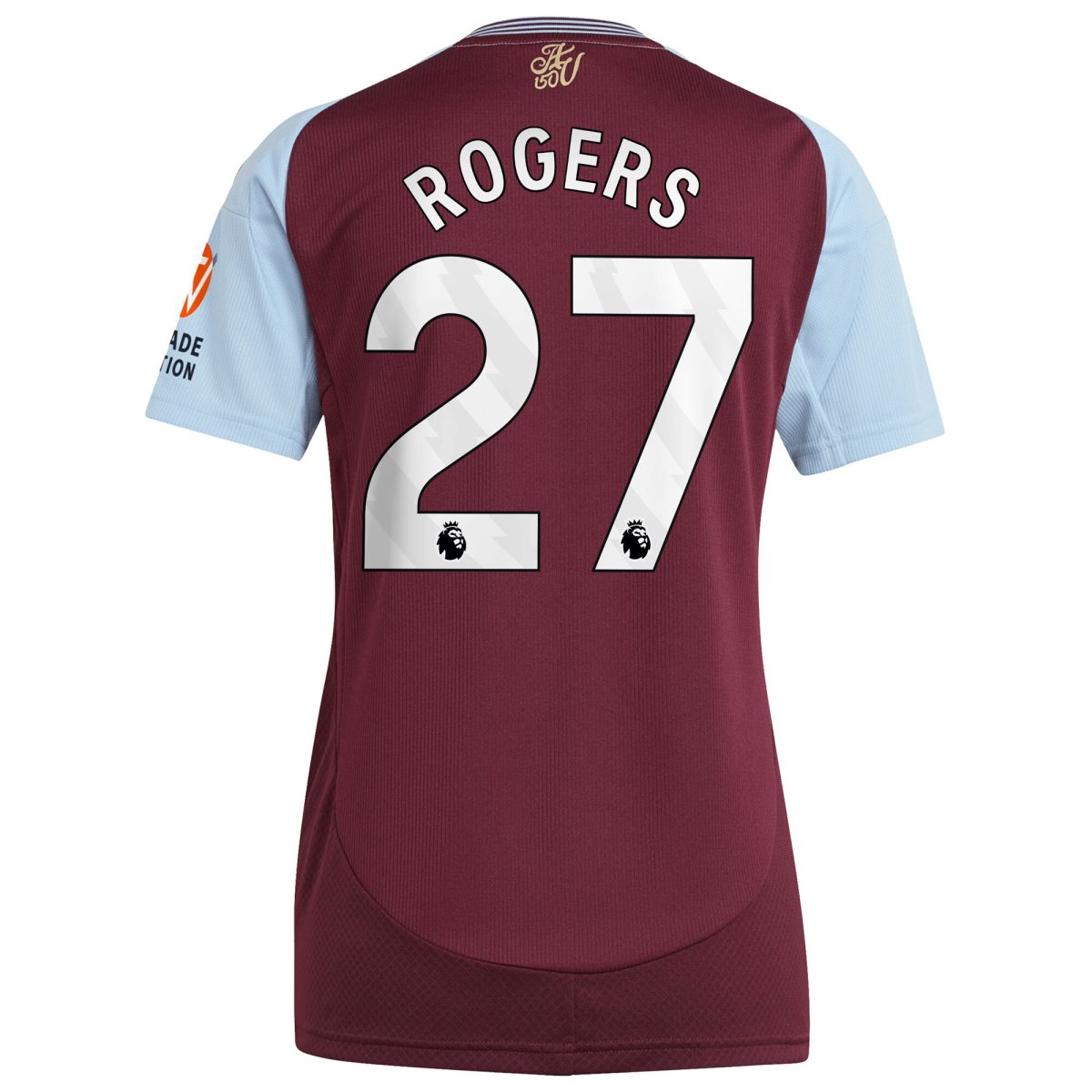 aston villa adidas home shirt 2024-25 – womens with rogers 27 printing Collection | Official Aston Villa Jerseys for Fans