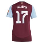 aston villa adidas home shirt 2024-25 – womens with salmon 17 cup printing Collection | Official Aston Villa Jerseys for Fans