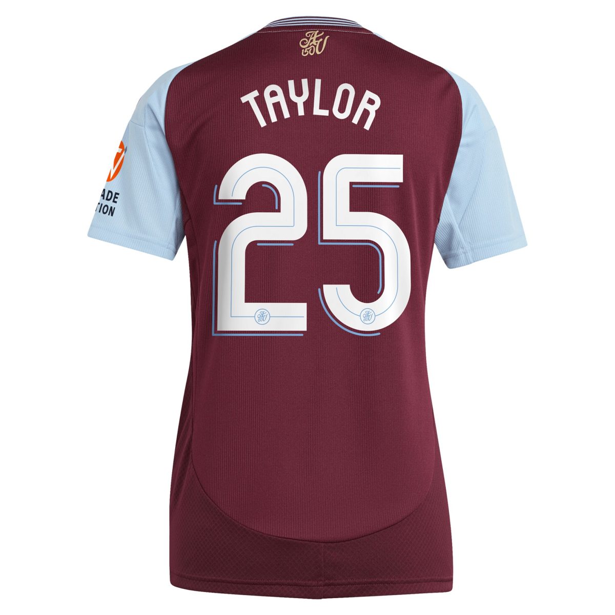 aston villa adidas home shirt 2024-25 – womens with taylor 25 cup printing Collection | Official Aston Villa Jerseys for Fans