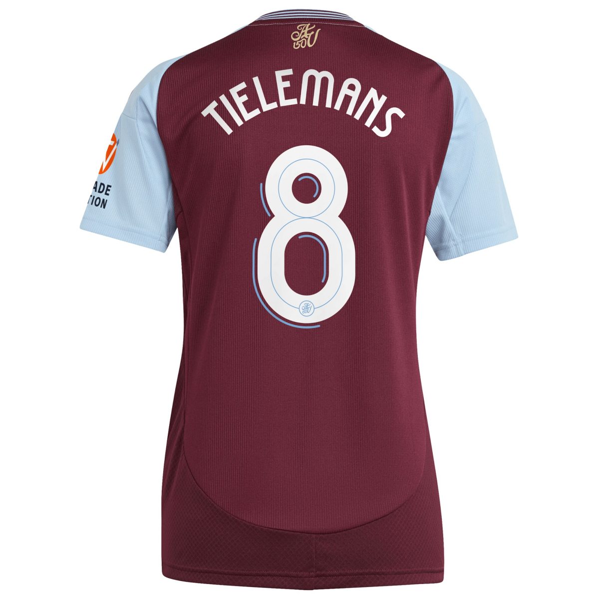 aston villa adidas home shirt 2024-25 – womens with tielemans 8 cup printing Collection | Official Aston Villa Jerseys for Fans