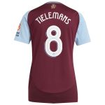 aston villa adidas home shirt 2024-25 – womens with tielemans 8 cup printing Collection | Official Aston Villa Jerseys for Fans
