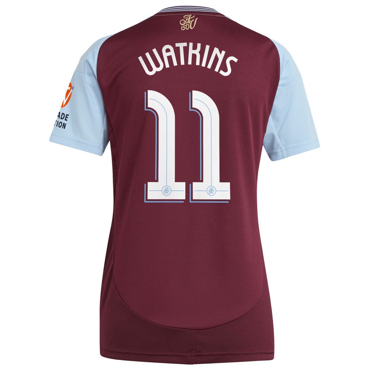 aston villa adidas home shirt 2024-25 – womens with watkins 11 cup printing Collection | Official Aston Villa Jerseys for Fans
