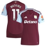 aston villa adidas home shirt 2024-25 – womens with watkins 11 printing Collection | Official Aston Villa Jerseys for Fans