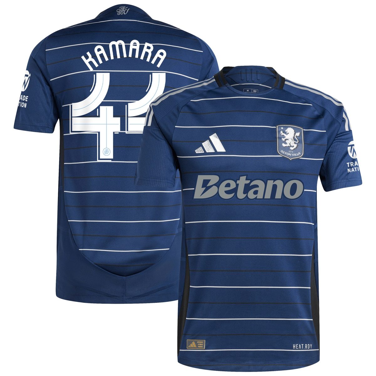 aston villa adidas third authentic shirt 2024-25 with kamara 44 cup printing Collection | Official Aston Villa Jerseys for Fans