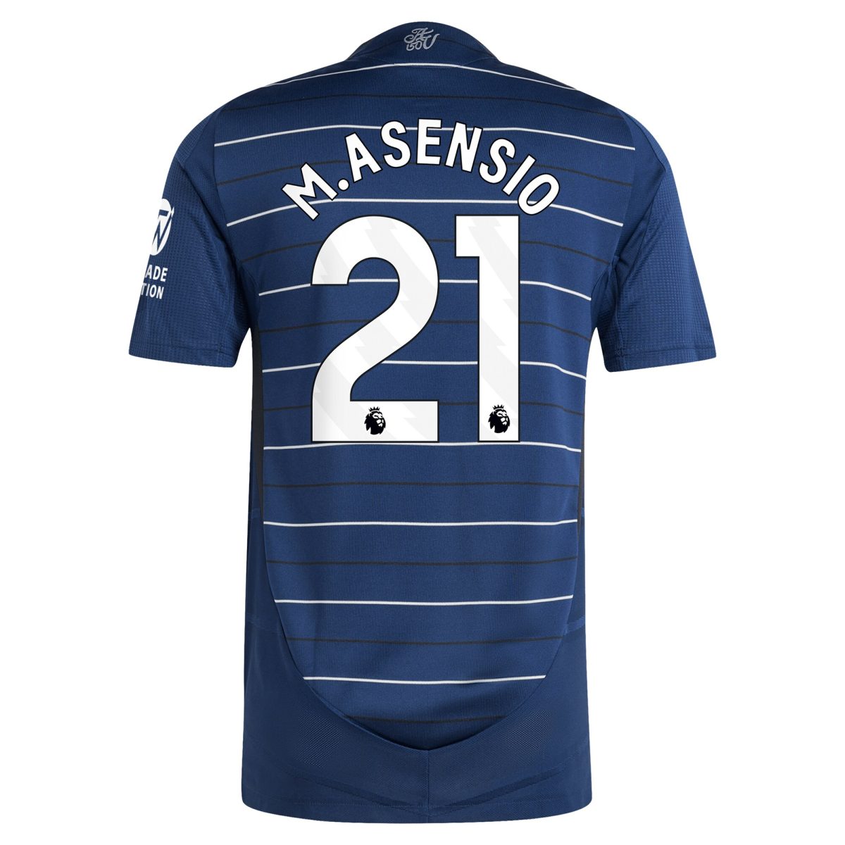 aston villa adidas third authentic shirt 2024-25 with m.asensio 21 printing Collection | Official Aston Villa Jerseys for Fans